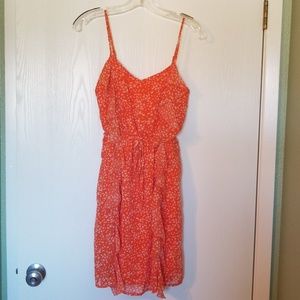 Modcloth Orange Bird dress